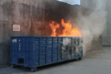 Fire Garbage GIF.gif