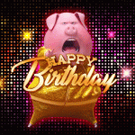 Happy Birthday Sing Pig.gif