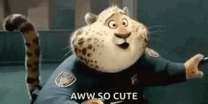 officer-clawhauser-aww.gif