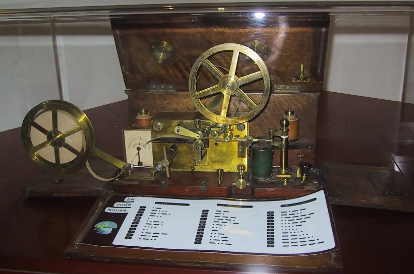 electric telegraph example - texting history