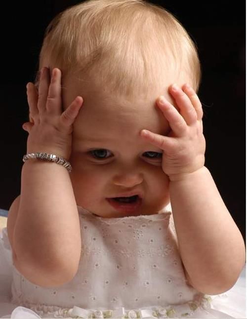 confused baby (With images) | Funny baby pictures, Funny babies ...